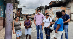 Tito Torres visita comunidade de Coronel Fabriciano ao lado de lideranças locais